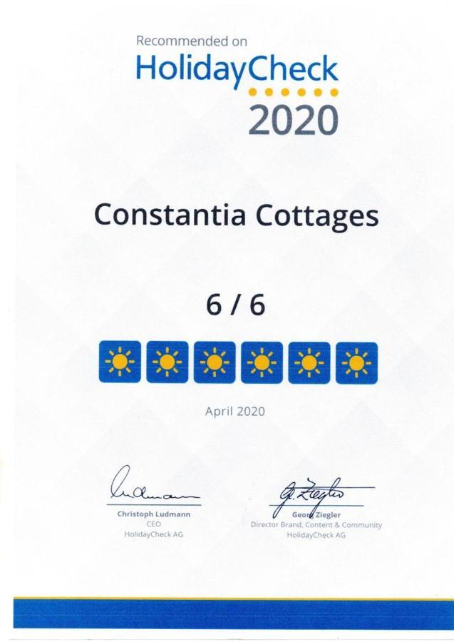 Constantia Cottages Exterior foto